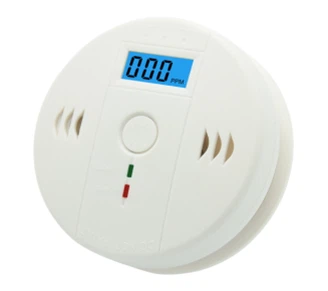 3 * 1.5V AA Batteries Accueil Détecteur de fuite de gaz de monoxyde de carbone CO avec écran LCD