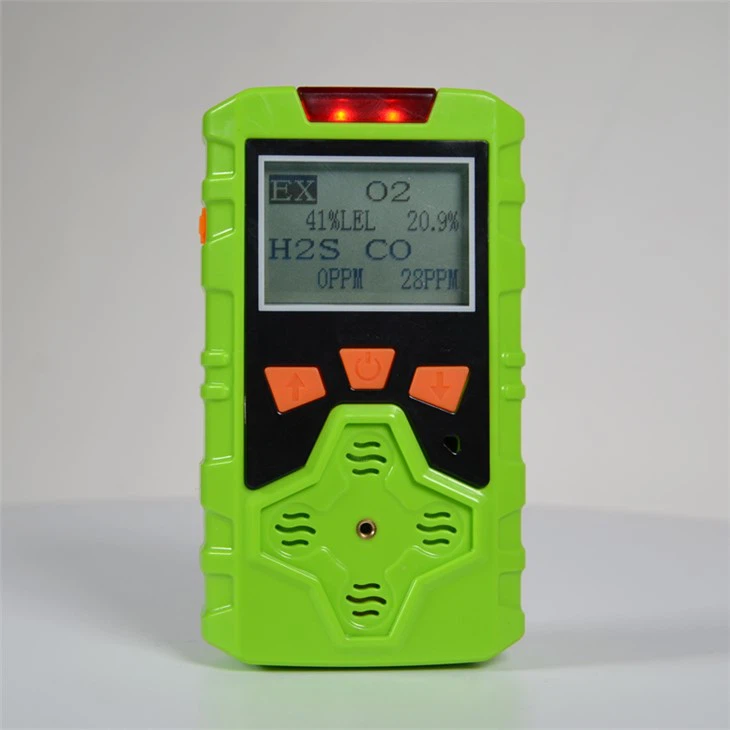 Hot Sale Portable Multi 4 en 1 détecteur de gaz avec pompe d'échantillonnage de gaz d'air